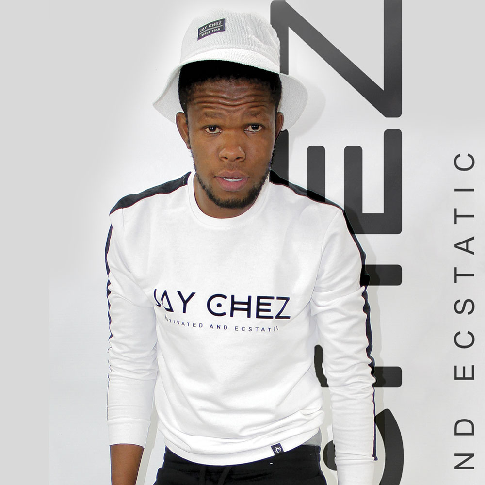 white n black sweater